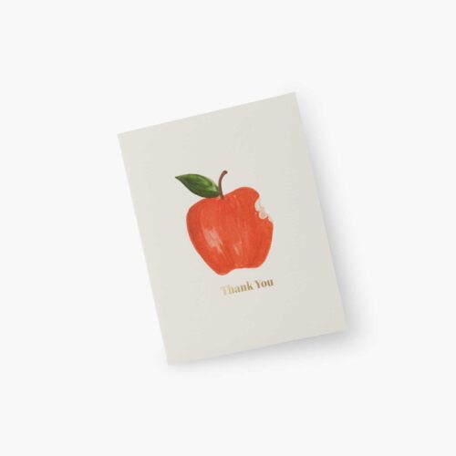 Alternative view of Apple Thank You Cards - Boxed Set