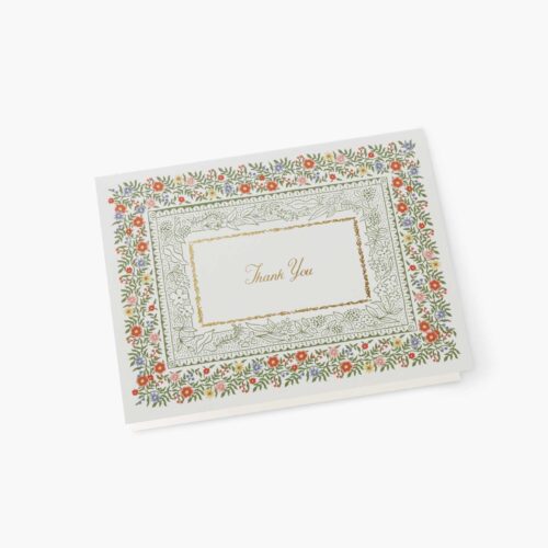 Alternative view of Rosette Thank You Card - Single Card