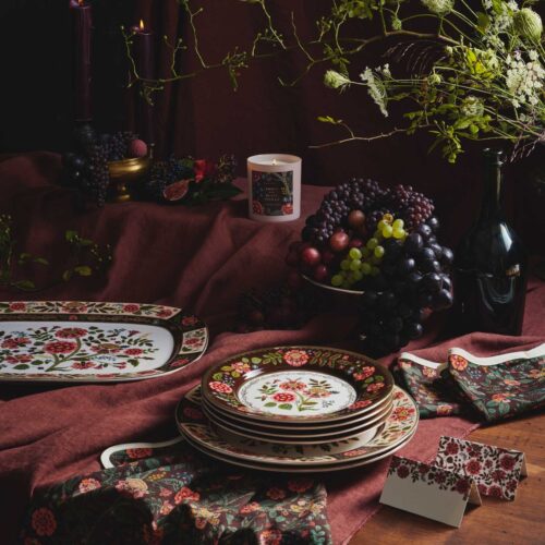 Alternative view of Porcelain Dinner Plate Set - Gracie