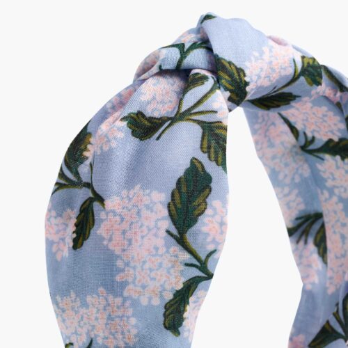 Alternative view of Knotted Headband - Hydrangea