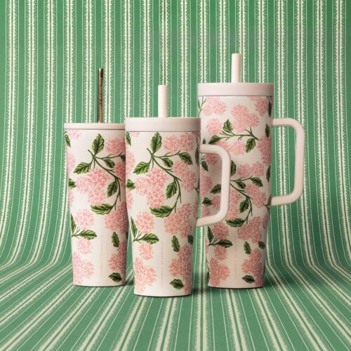 Alternative view of 24 oz. Cold Cup - Pink Hydrangea