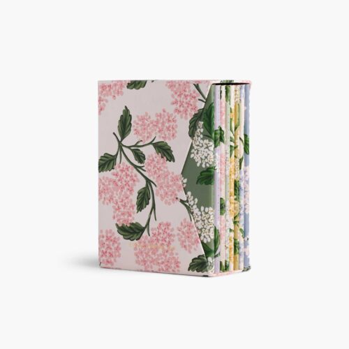 Pocket Notebook Boxed Set - Hydrangea