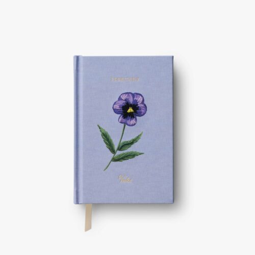 Birth Month Mini Embroidered Journal - February