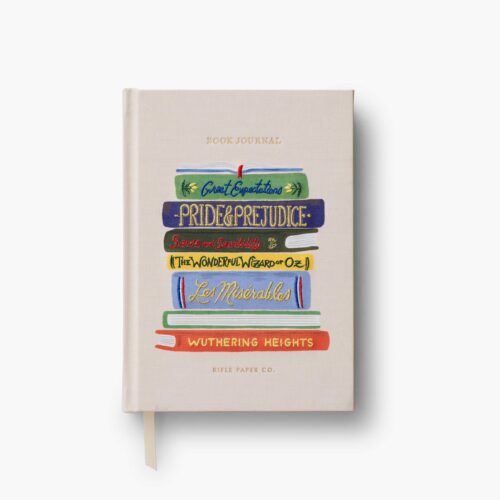 Embroidered Book Journal - Book Club