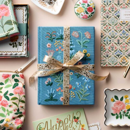 Alternative view of Embroidered Journal - Menagerie Garden