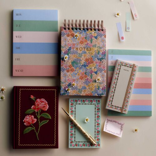 Alternative view of Embroidered Journal - Roses