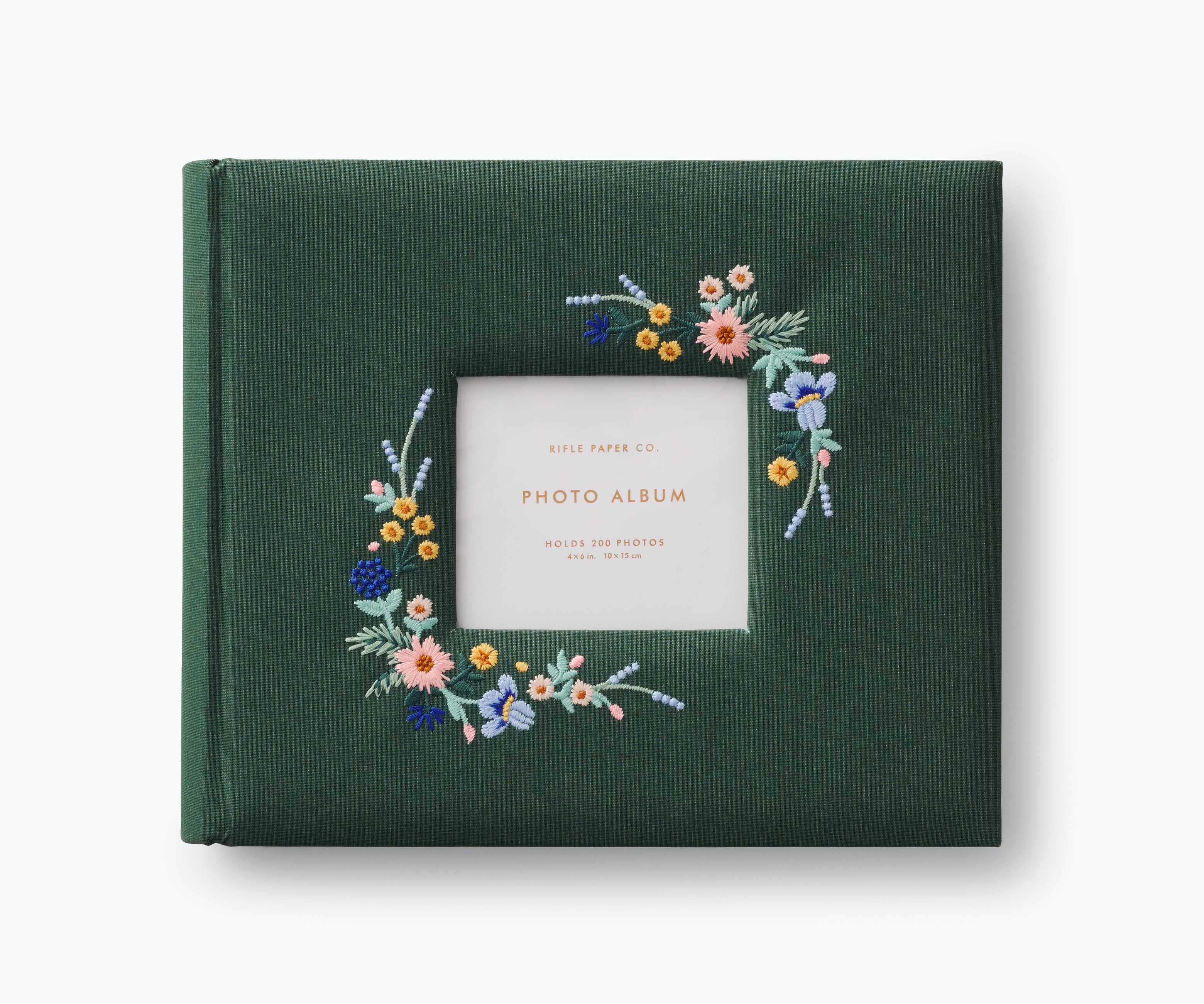 Embroidered Heirloom Photo Album - Wildwood