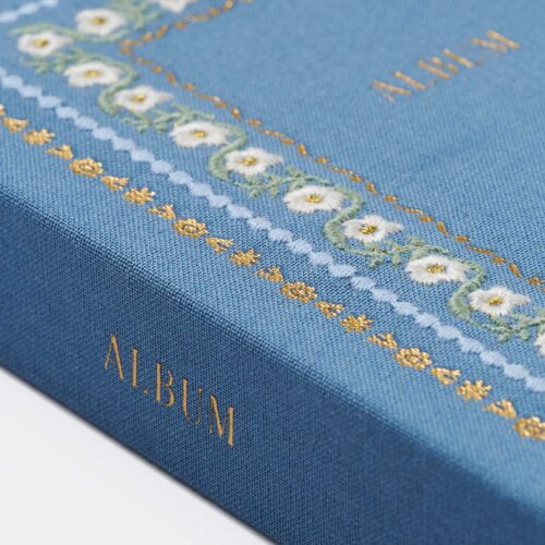 Alternative view of Embroidered Small Photo Album - Delphine
