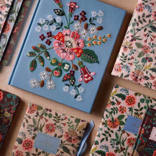 Alternative view of Embroidered Sketchbook - Gracie