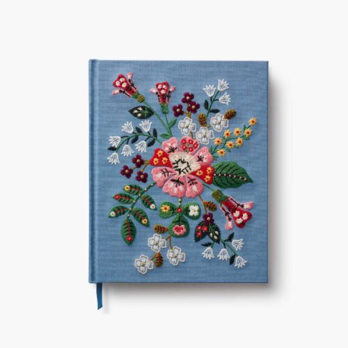 Embroidered Sketchbook - Gracie