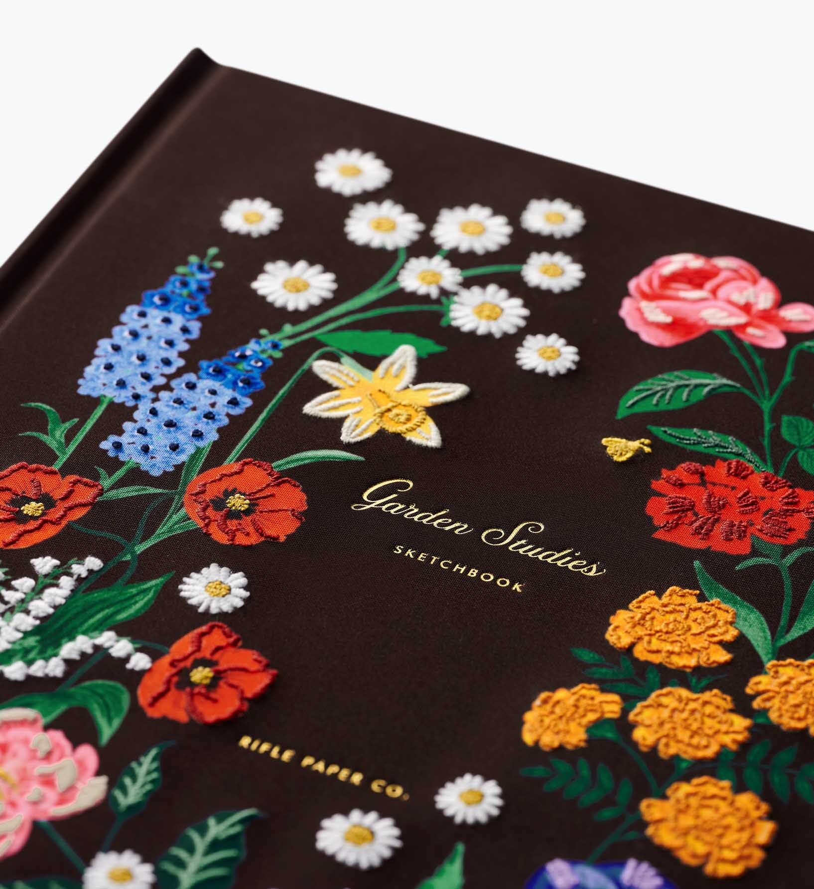 Embroidered Sketchbook - Garden Study - Image 5