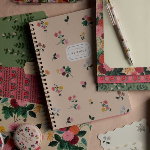 Alternative view of Spiral Notebook - Ditsy Dahlia