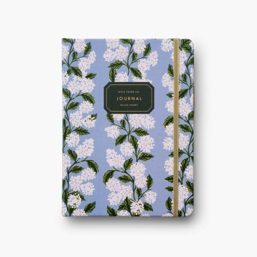 Journal with Pen - Hydrangea