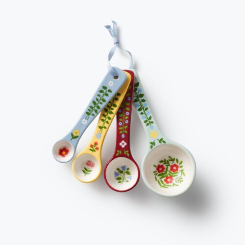 Porcelain Measuring Spoons - Home Sweet Home