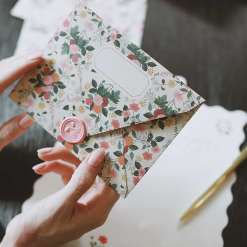Alternative view of Letter Writing Set - Dahlia