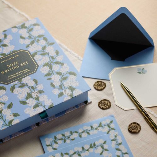 Alternative view of Letter Writing Set - Hydrangea