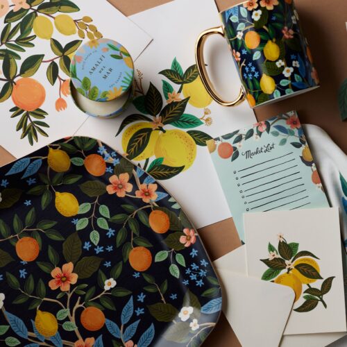 Alternative view of Citrus Grove Serving Tray