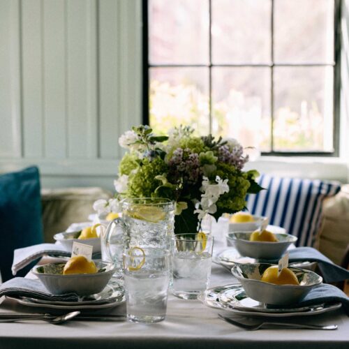 Alternative view of Melamine Assorted Dessert Plates - Hydrangea
