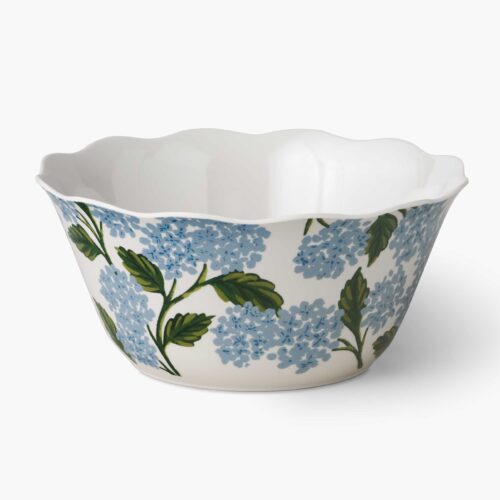 Melamine Serving Bowl - Hydrangea