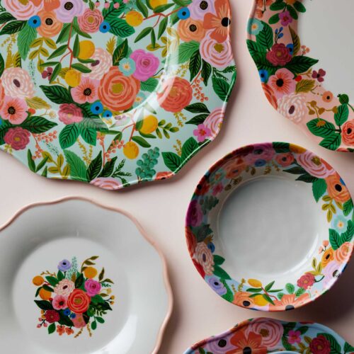 Alternative view of Melamine Serving Platter - Garden Party