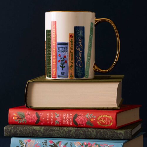 Alternative view of Porcelain Mug - Book Club