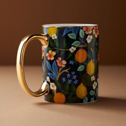 Alternative view of Porcelain Mug - Citrus Grove