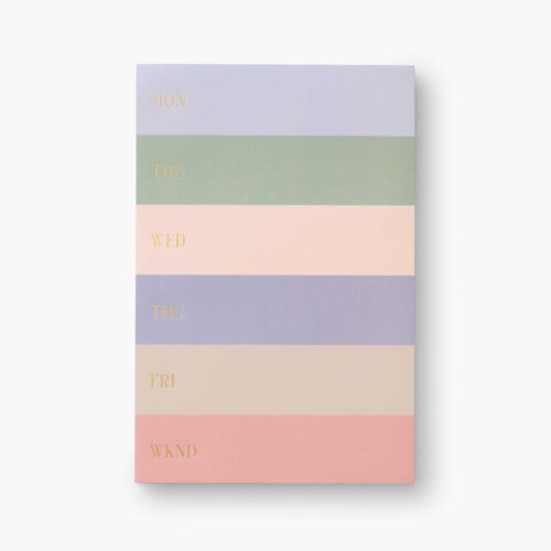 Large Memo Notepad - Muted Colorblock