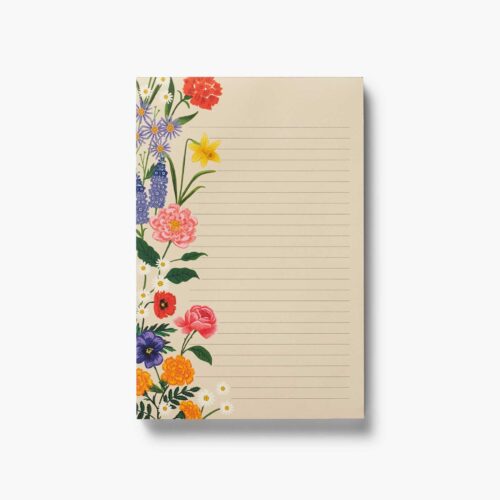 Large Memo Notepad - Garden Study