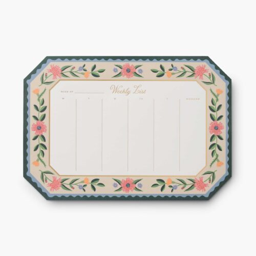 Weekly Desk Pad - Aster
