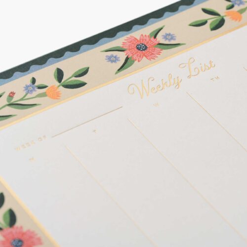 Alternative view of Weekly Desk Pad - Aster