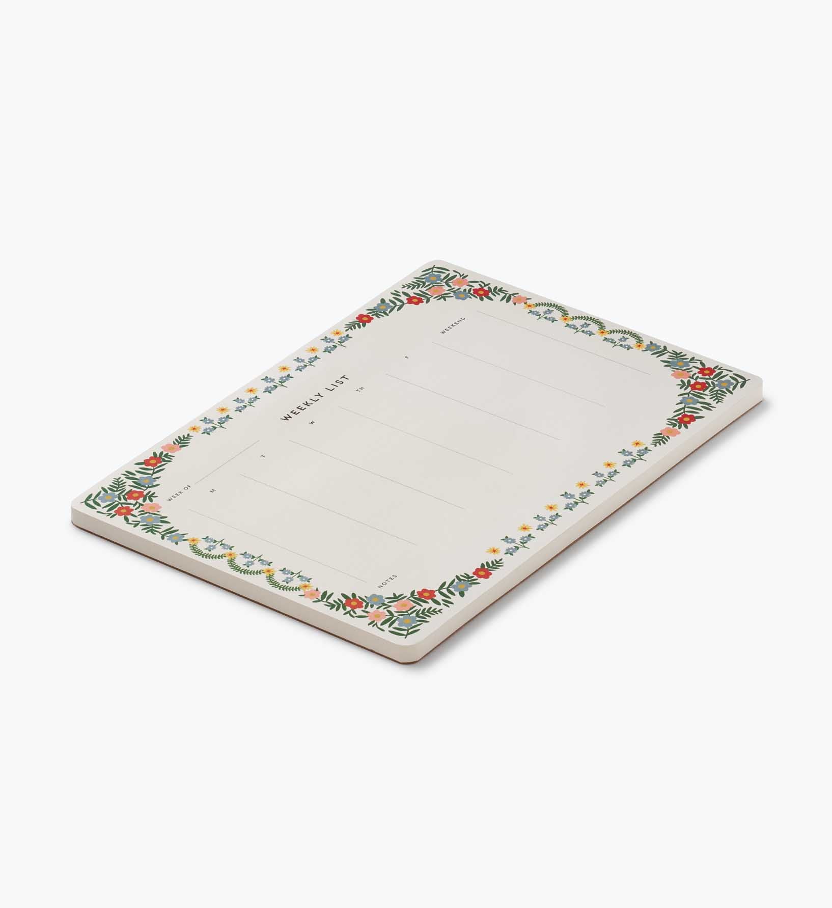 Weekly Desk Pad - Rosette - Image 2