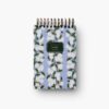 Desktop Spiral Notepad - Hydrangea