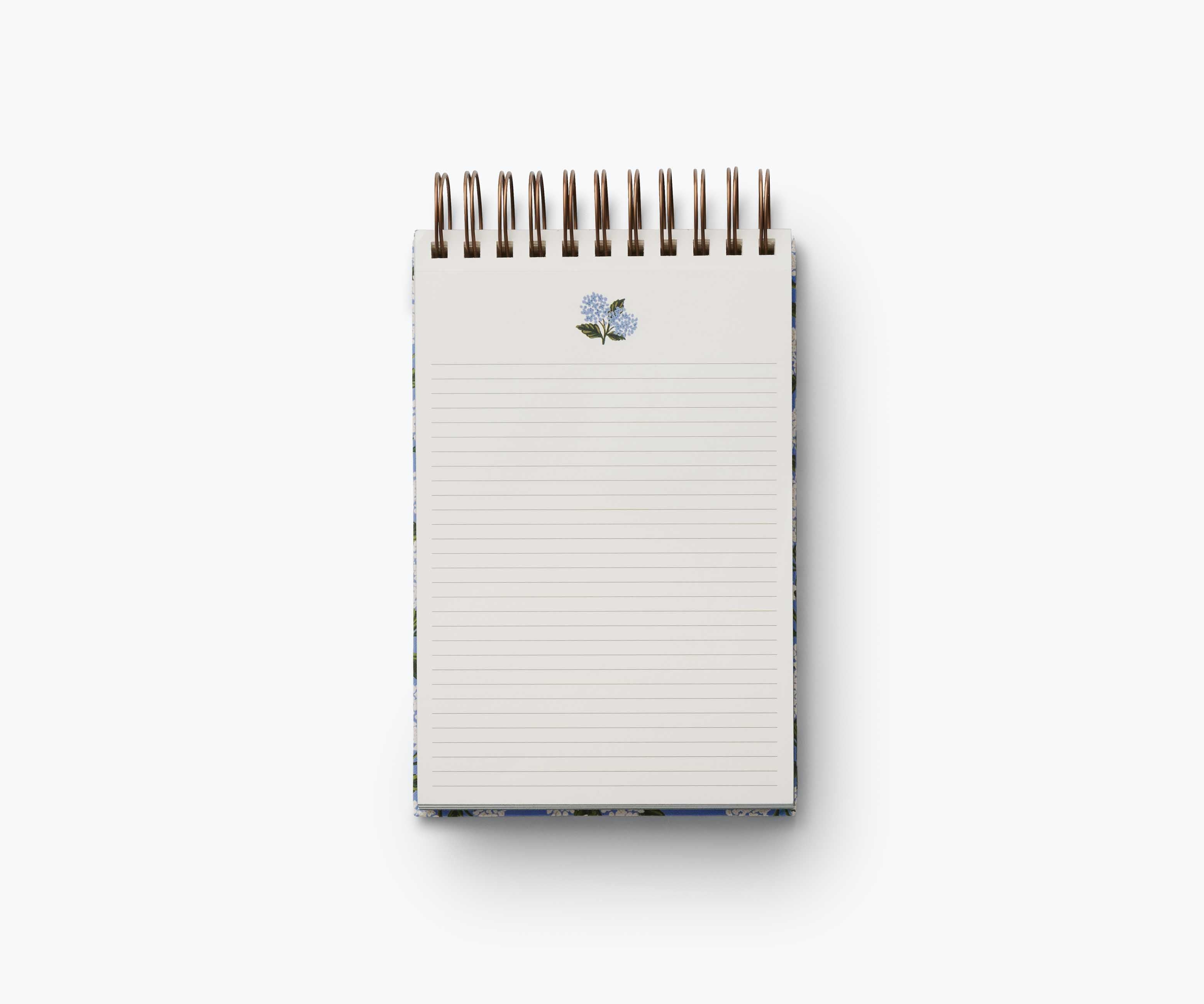 Desktop Spiral Notepad - Hydrangea - Image 2