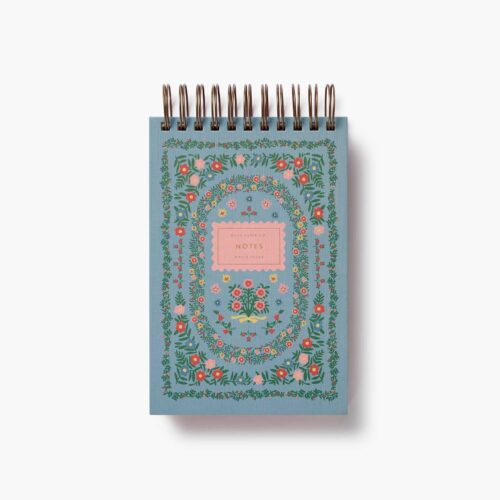 Desktop Spiral Notepad - Rosette