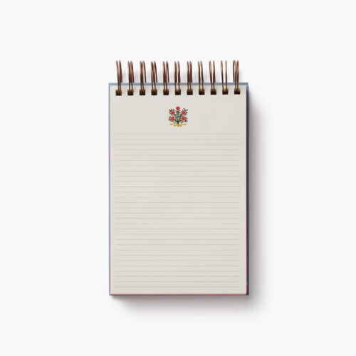 Alternative view of Desktop Spiral Notepad - Rosette