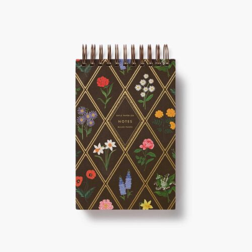 Desktop Spiral Notepad - Garden Study