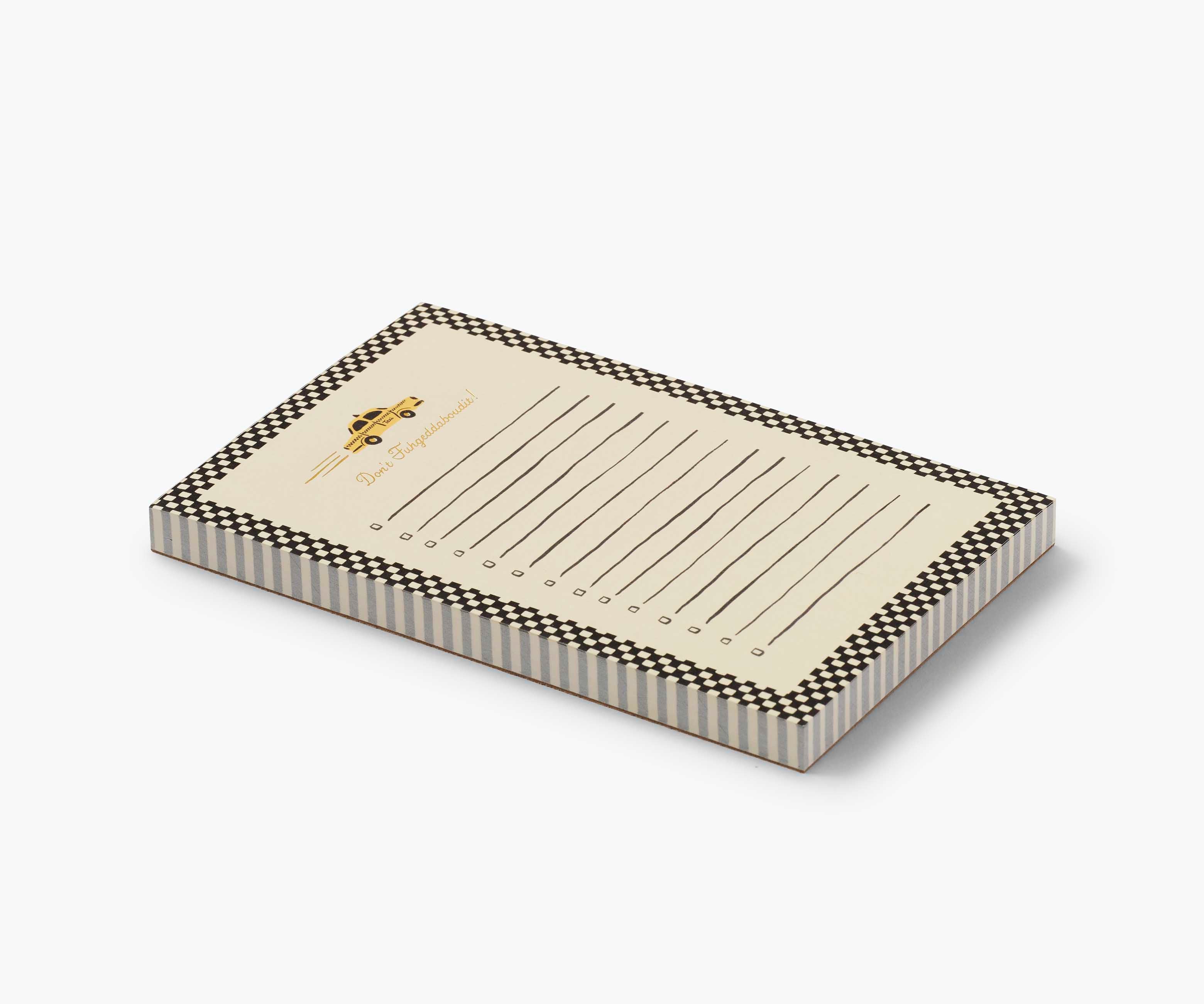 Checklist Notepad - Taxi - Image 2