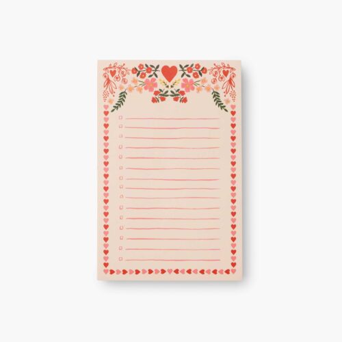 Checklist Notepad - Juliet