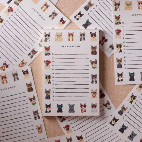 Alternative view of Checklist Notepad - Cool Cats