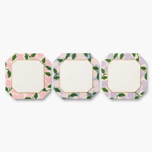 Mini Notepad Trio - Pink Hydrangea