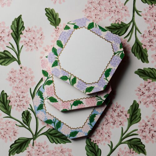 Alternative view of Mini Notepad Trio - Pink Hydrangea
