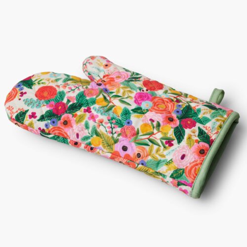 Alternative view of Oven Mitt and Pot Holder Set - Garden Party