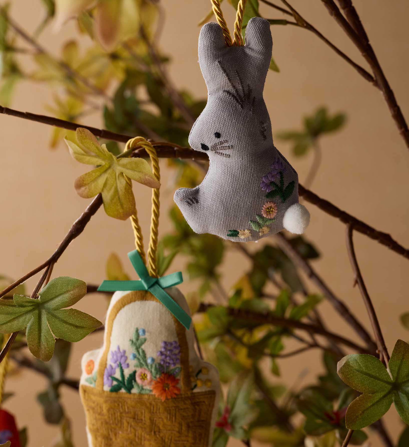 Embroidered Ornament Set - Spring Farm - Image 3