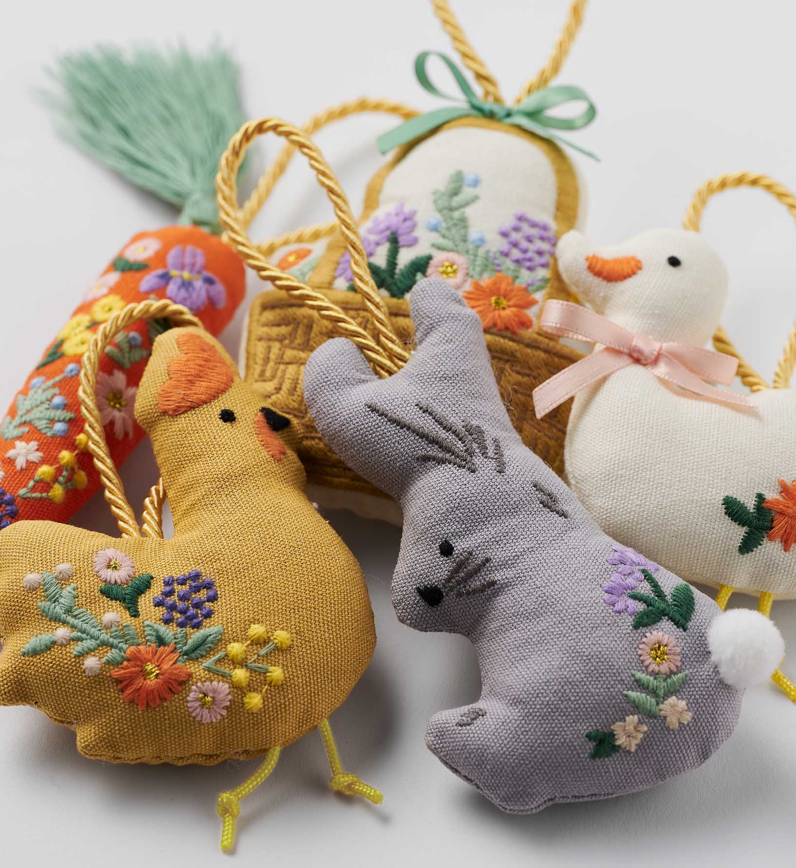 Embroidered Ornament Set - Spring Farm - Image 7