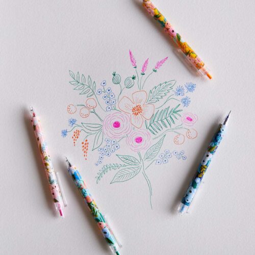 Alternative view of Gel Pen Set of 4 - Garden Party