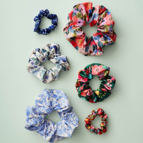 Alternative view of Scrunchie Set - Peacock