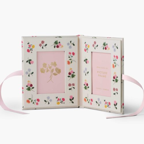 Folio Paper Wrapped Picture Frame - Ditsy Dahlia