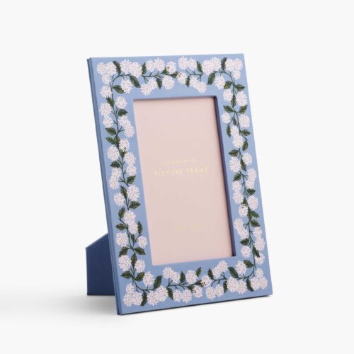 Paper Wrapped Picture Frame - Hydrangea