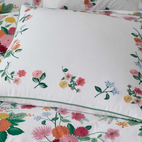 Alternative view of Embroidered Pillow Cover - Dahlia