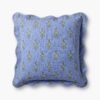 Paisley Pillow - Blue